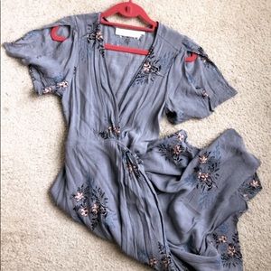 Nordstrom Rack Floral Wrap High Low Dress